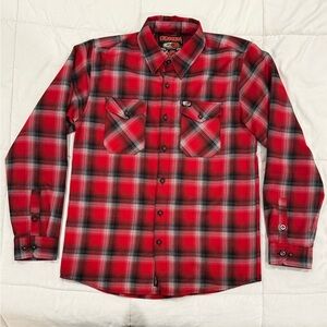 Men’s medium DIXXON So-Cal Speed Shop 75th Limited Edition Flannel - worn twice